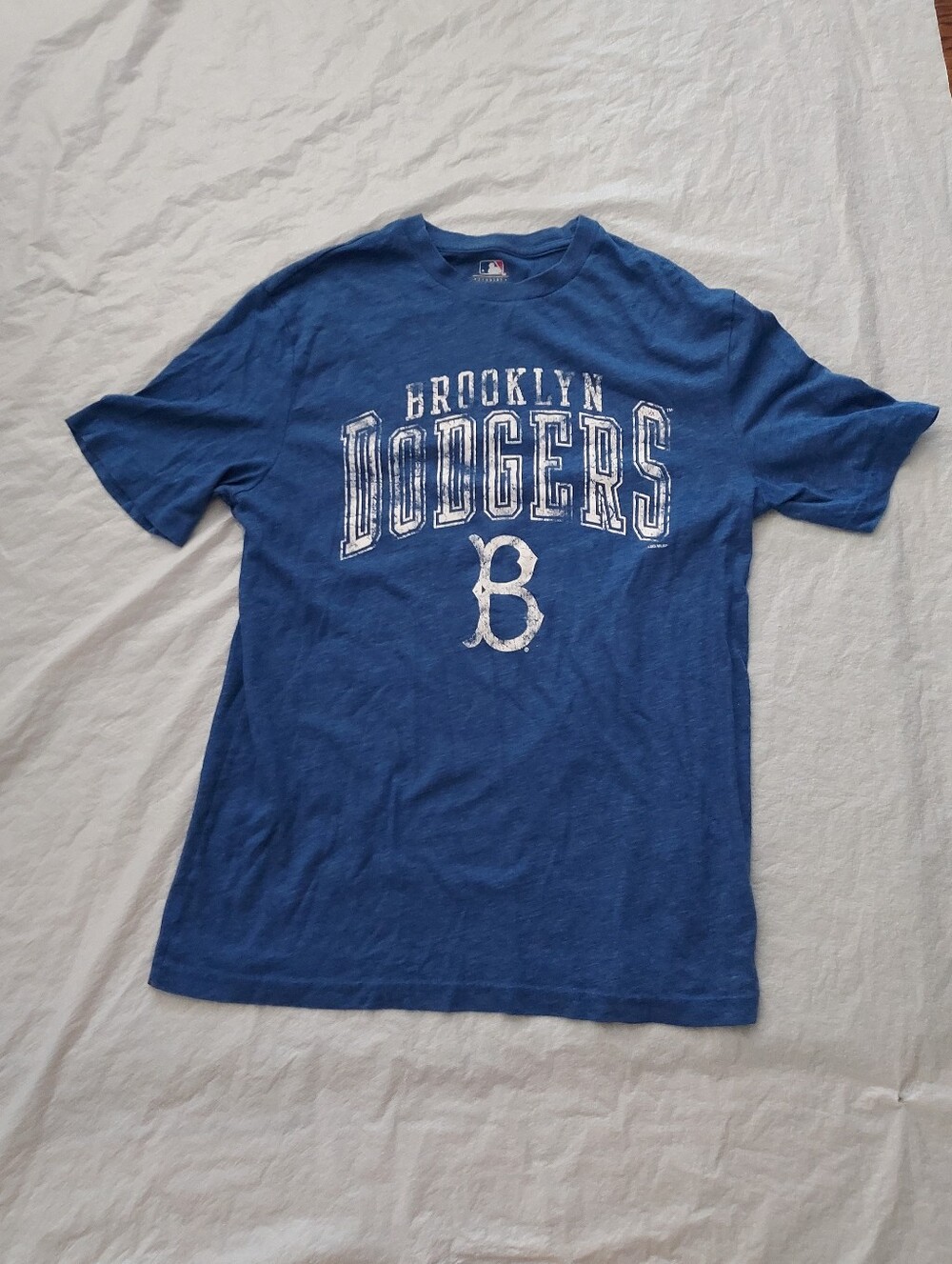 MLB Brooklyn Dodgers Royal Blue Graphic Tee